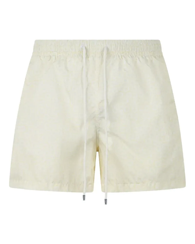 Fedeli patterned drawstring swim shorts - Gelb Gelb