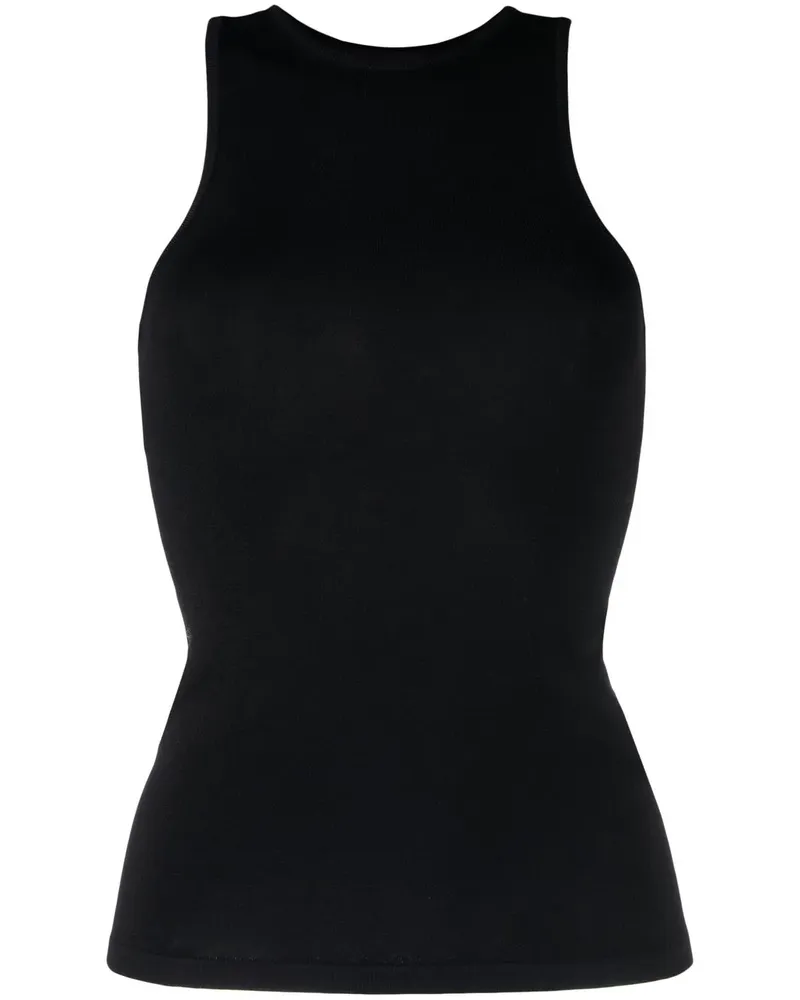 Dsquared2 Gestricktes Top - Schwarz Schwarz