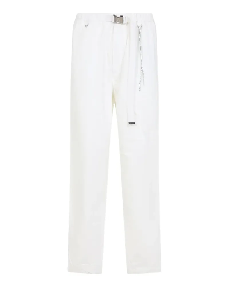 Mastermind Japan belted trousers - Weiß Weiß