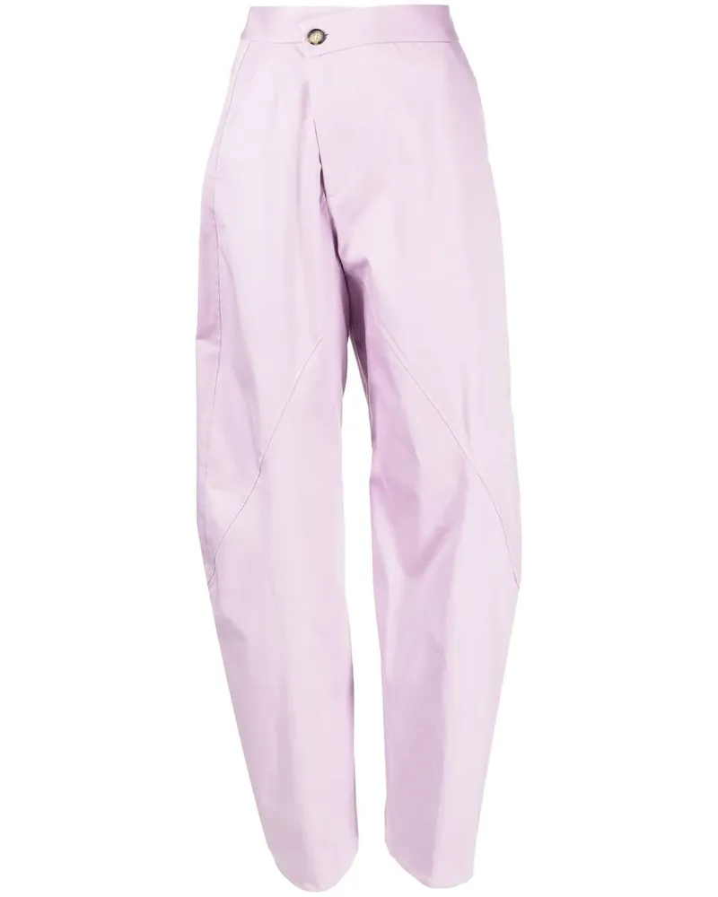 J.W.Anderson Twisted Workwear Hose - Violett Violett