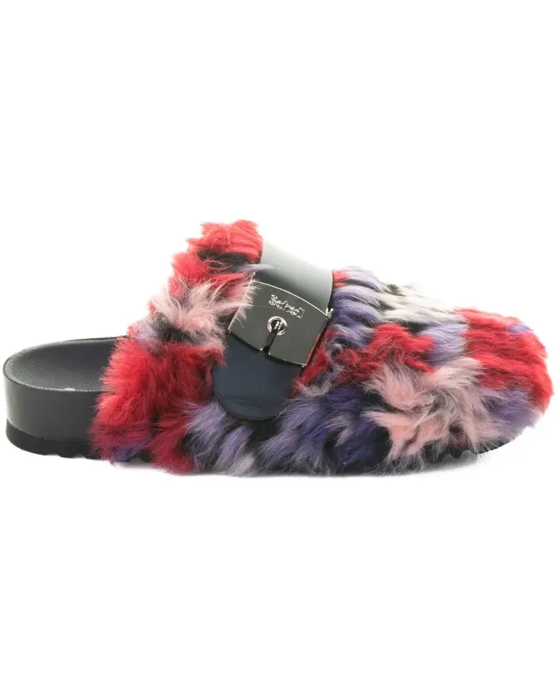 Scholl Alaska Mules mit Schnallenverschluss - Rot Rot