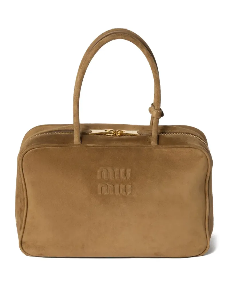 Miu Miu Beau Tote Bag - Grün Grün