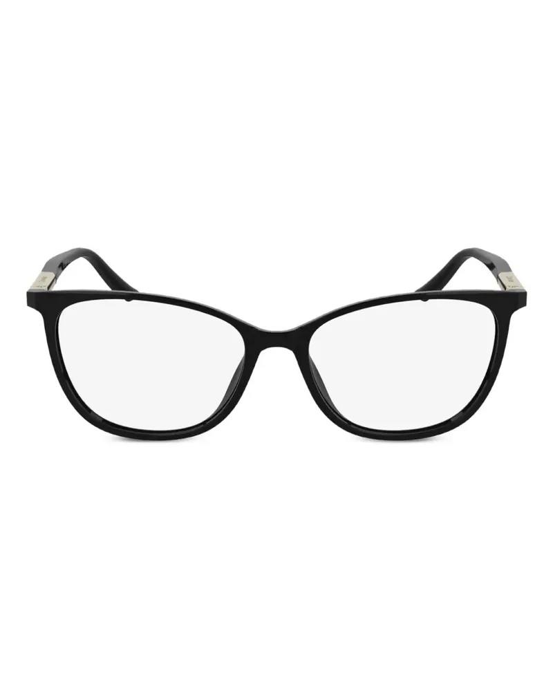 Calvin Klein Brille im Cat-Eye-Design - Schwarz Schwarz