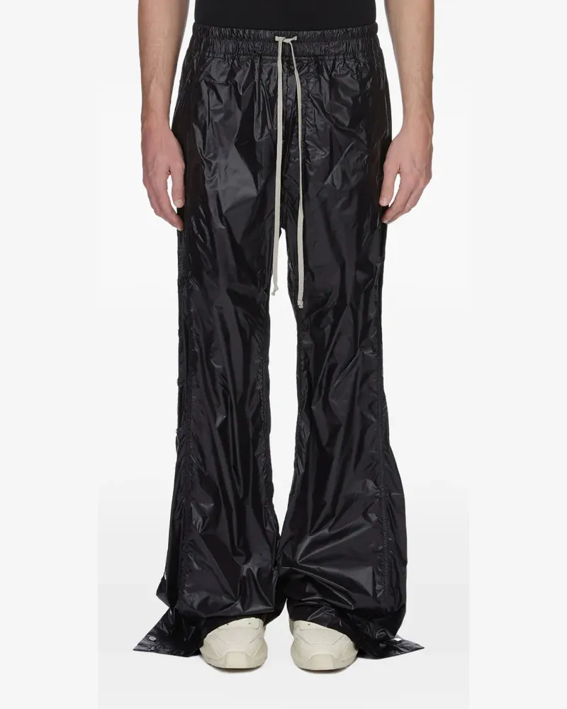 DRKSHDW by Rick Owens Kordelzug-Hose mit seitlichen Knöpfen - Schwarz Schwarz