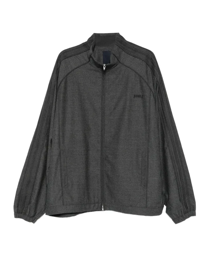 JUUN.J Karierte Jacke mit Reißverschluss - Grau Grau