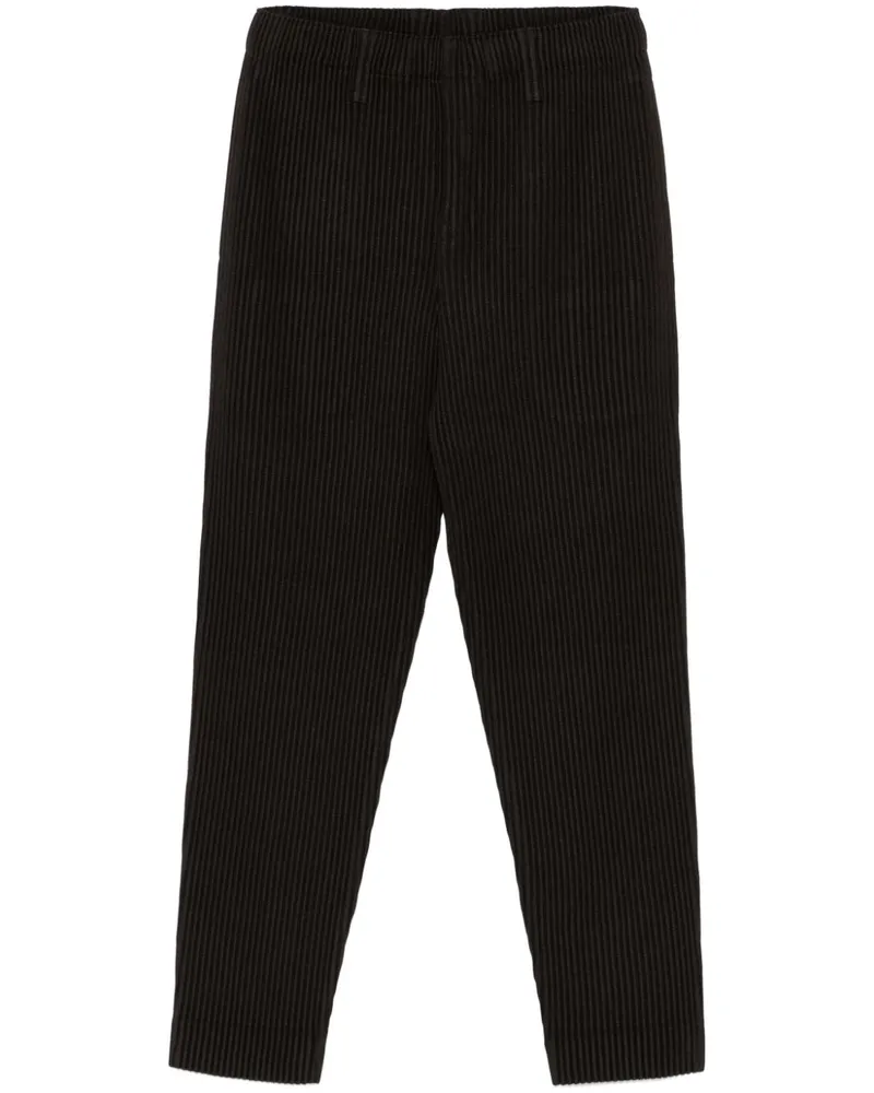Issey Miyake Kersey Pleats Hose - Braun Braun