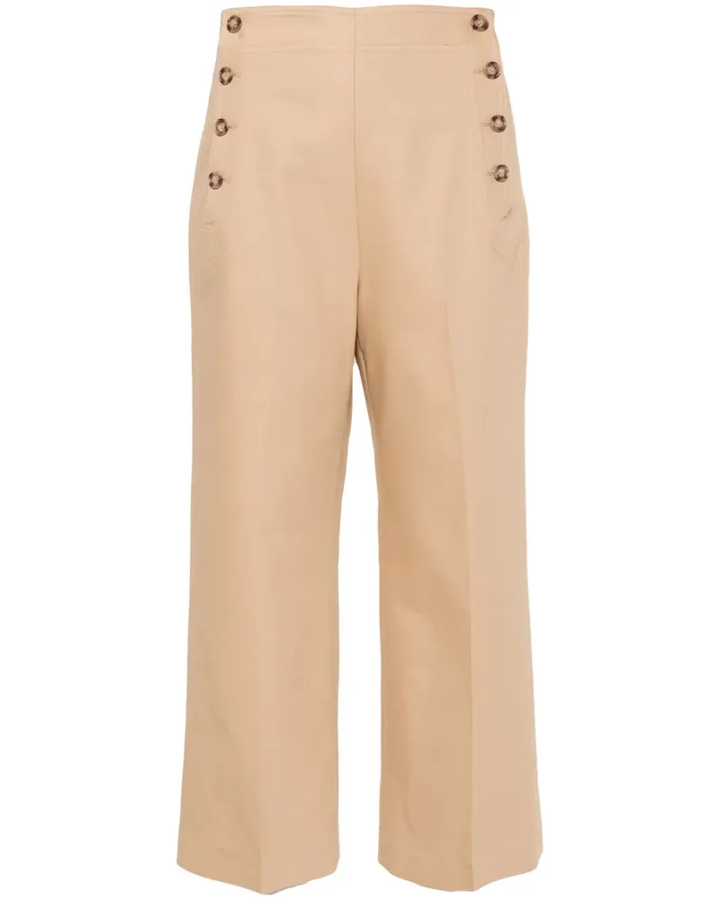Ralph Lauren Hose mit geradem Bein - Nude Nude