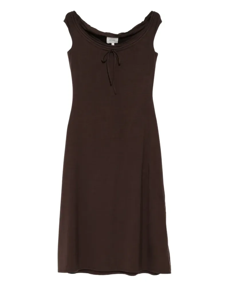 Reformation Milo Kleid - Braun Braun