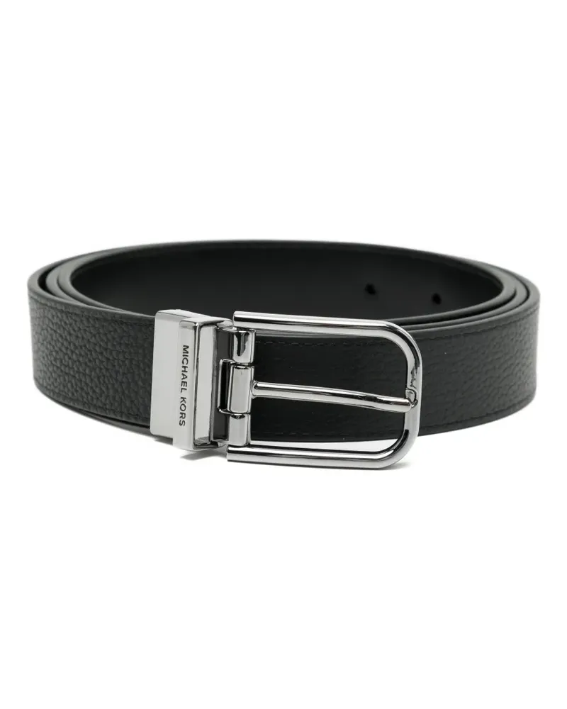 Michael Kors leather reversible belt - Schwarz Schwarz