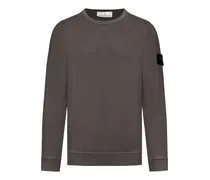 Sweatshirt mit Kompass-Logo - Grau