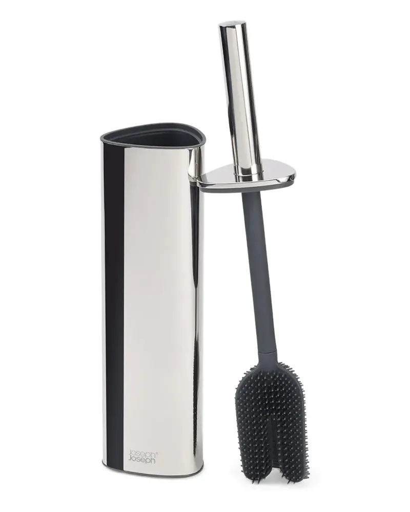 Joseph Joseph Flex 360 Luxe Toilettenbürste - Silber Silber