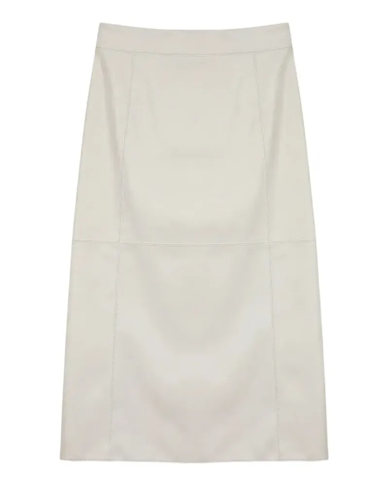 Max Mara panelled midi skirt - Nude Nude