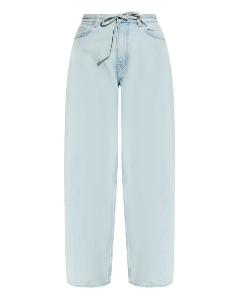 Samsøe & Samsøe Jeans mit Kordelzug - Blau Blau