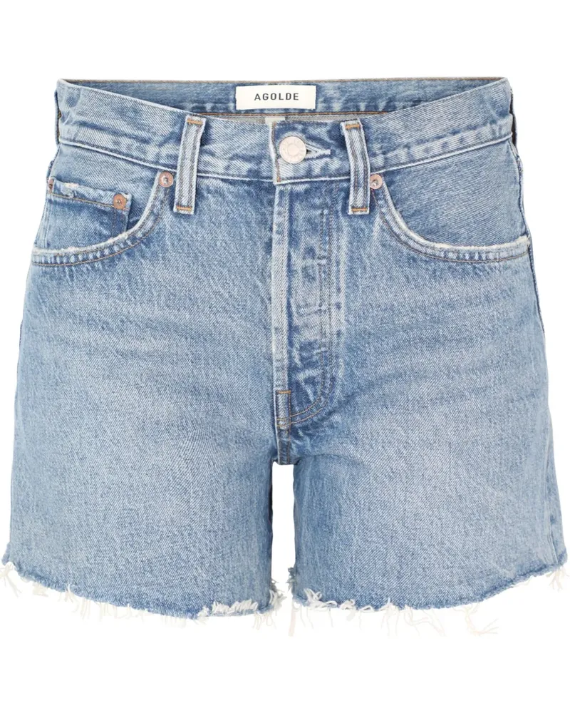 AGOLDE Parker Jeans-Shorts - Blau Blau