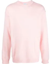 Family First Pullover mit Intarsien-Logo Rosa