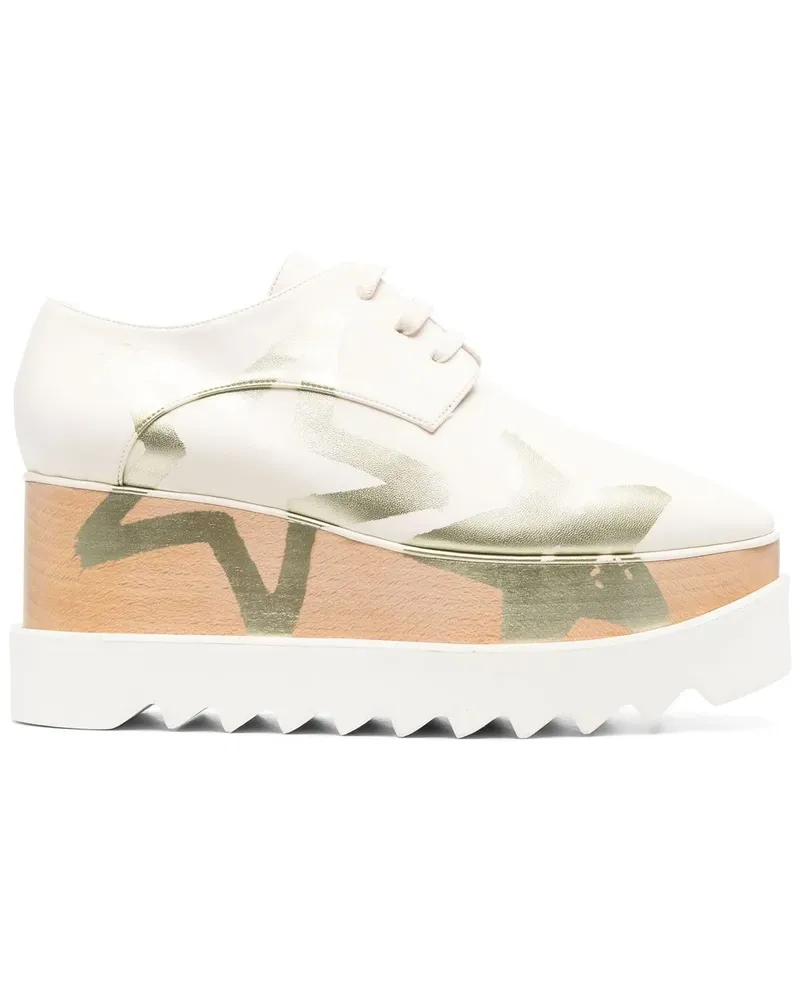 Stella McCartney Elyse Flatform-Sneakers - Nude Nude