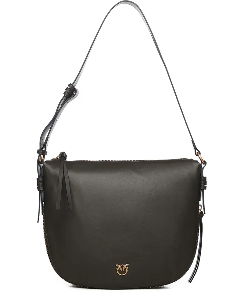 Pinko Schultertasche mit Reißverschluss - Braun Braun