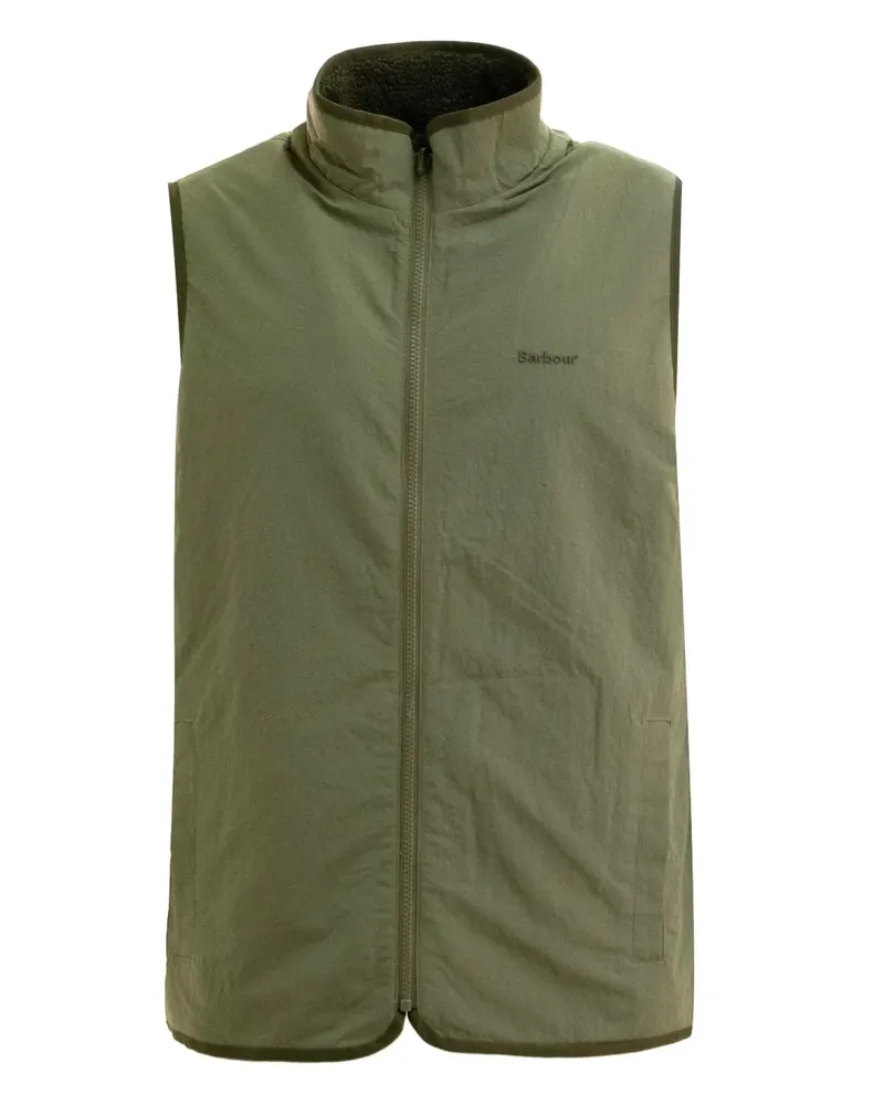 Barbour Fleeceweste mit Reißverschluss - Grün Grün