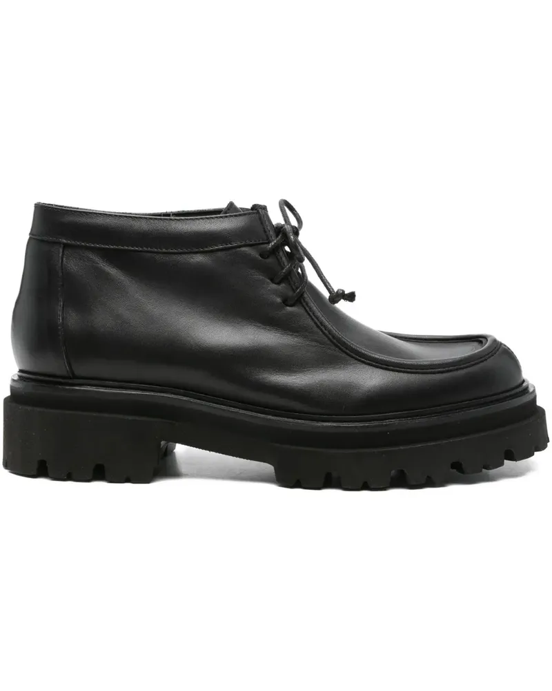 Thea Mika Chunky Schnürschuhe 40mm - Schwarz Schwarz