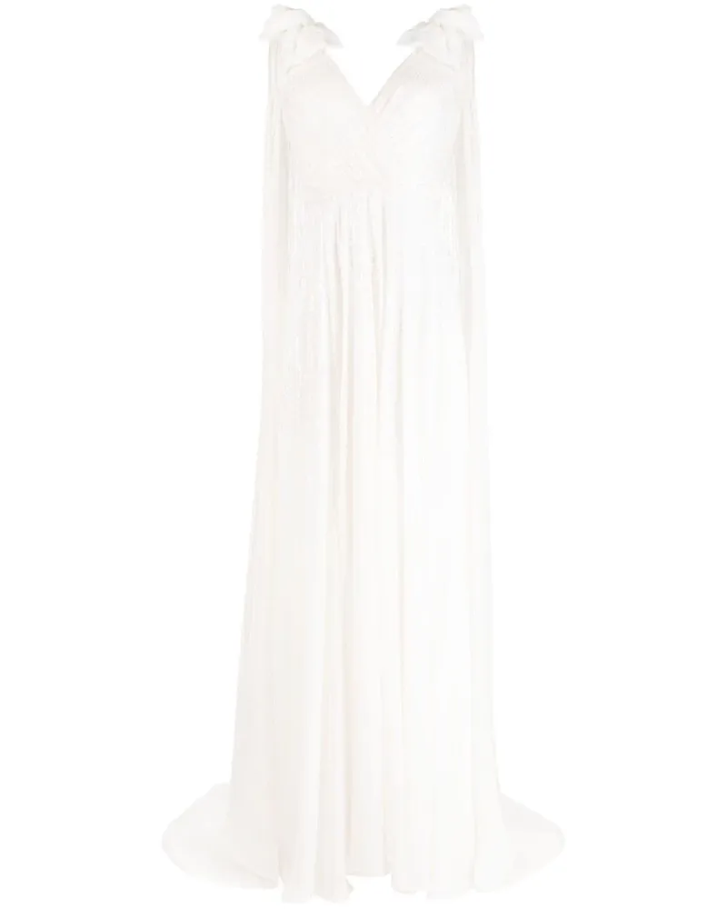 Jenny Packham Alma Brautkleid mit Pailletten Weiß