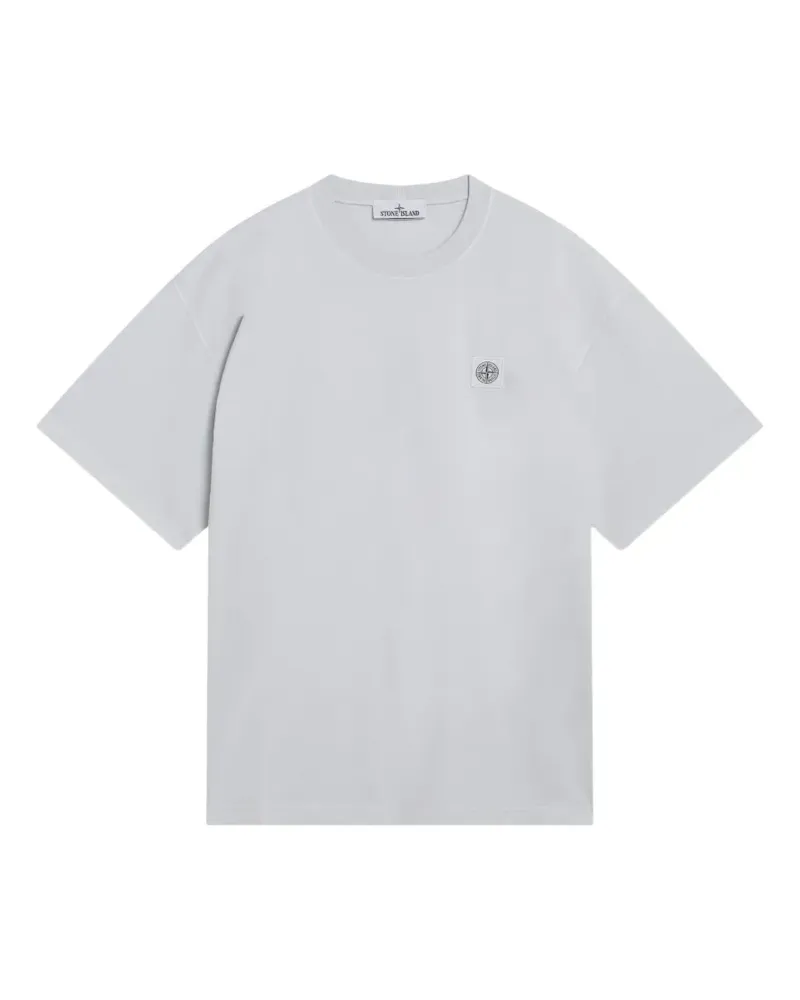 Stone Island Compass-patch T-shirt - Blau Blau