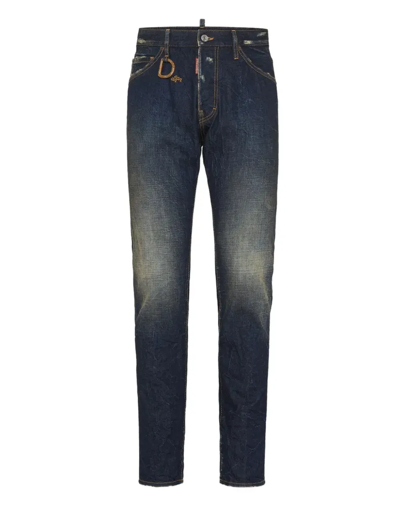 Dsquared2 Klassische Slim-Fit-Jeans - Blau Blau