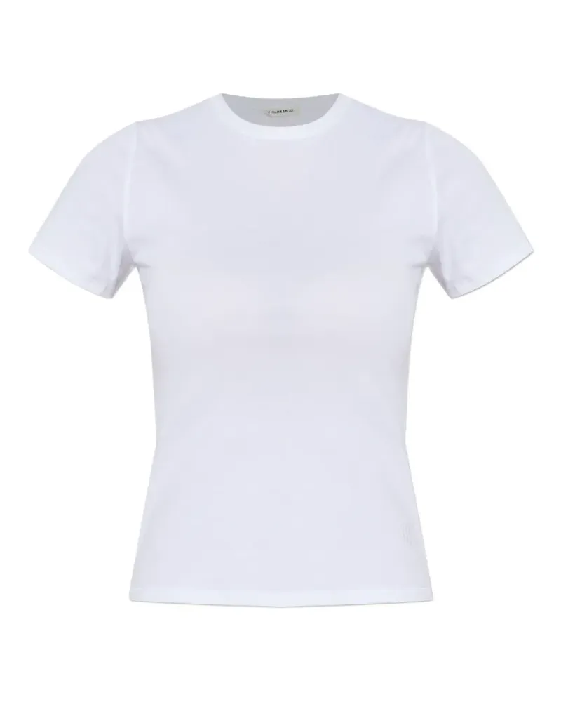 By Malene Birger Alicia T-Shirt aus Bio-Baumwolle - Weiß Weiß