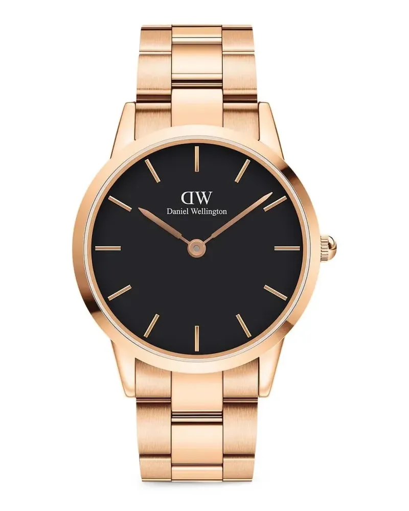 Daniel Wellington Iconic Link 40mm watch - Schwarz Schwarz