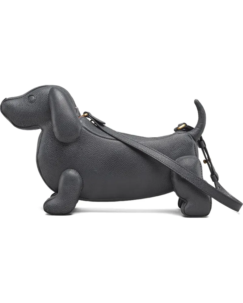 Thom Browne Hector Schultertasche - Grau Grau