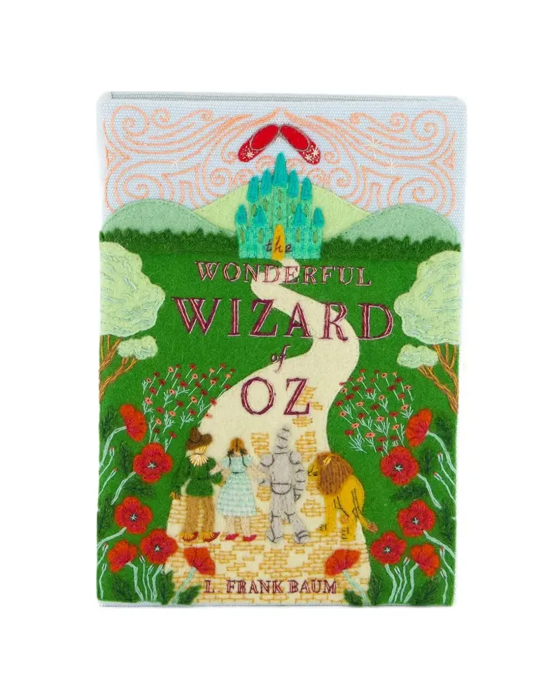 Olympia Le-Tan x Meghan Rader The Wonderful Wizard of Oz Clutch - Grün Grün