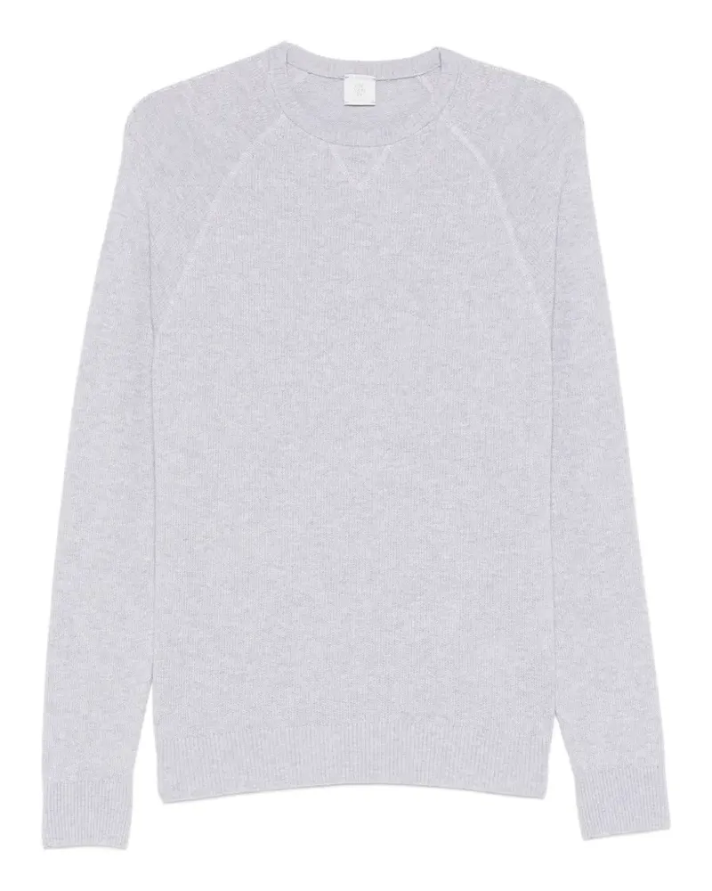 Eleventy Pullover mit Rundhalsausschnitt - Grau Grau