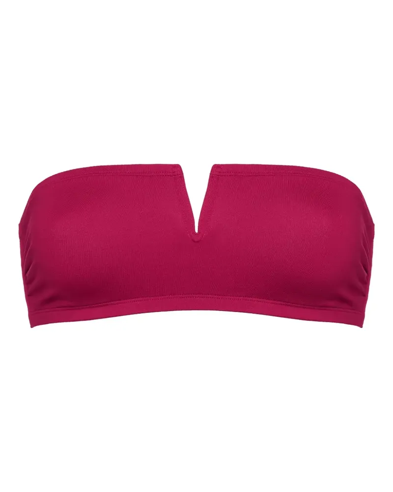 Eres Arcade bandeau bikini top - Rosa Rosa