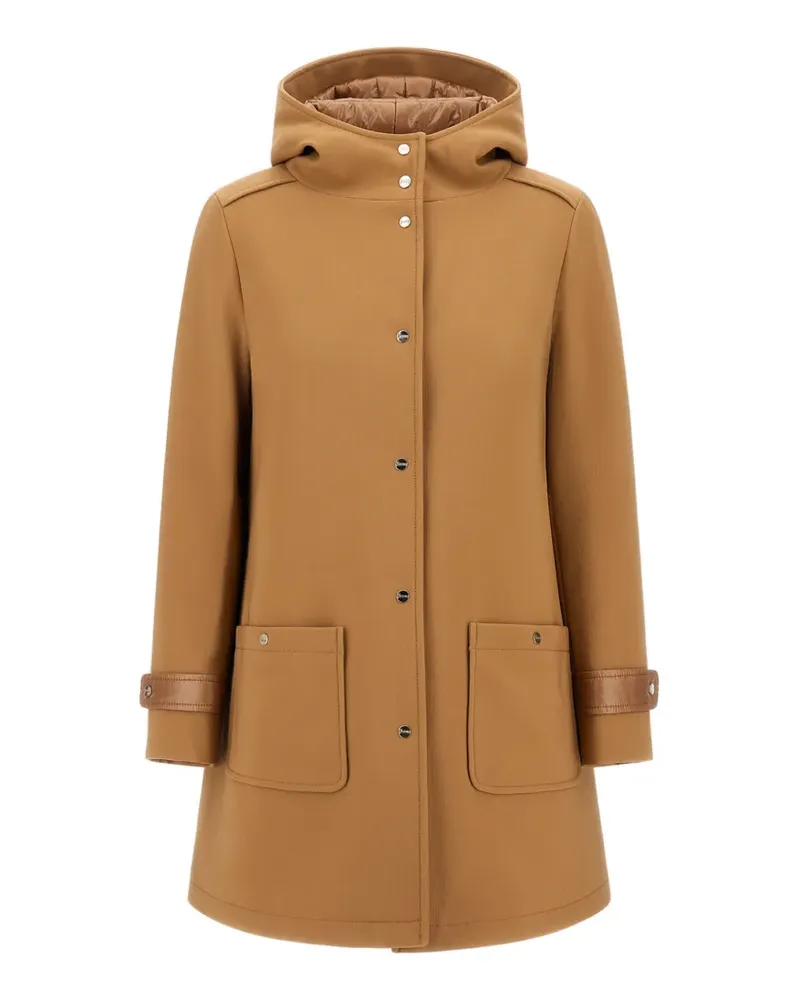 Herno Kapuzenjacke mit Taschen - Nude Nude