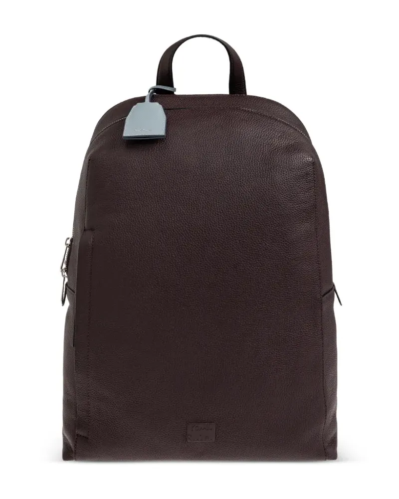 Paul Smith Rucksack aus gekörntem Leder - Rot Rot