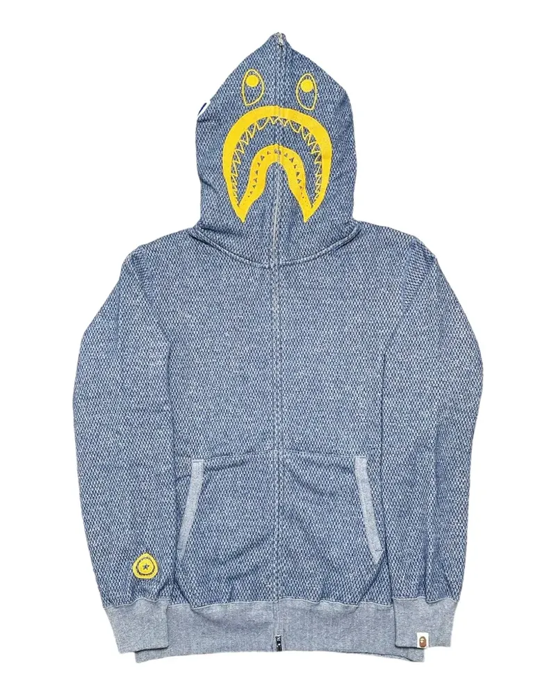 BAPE zip-up hoodie - Blau Blau