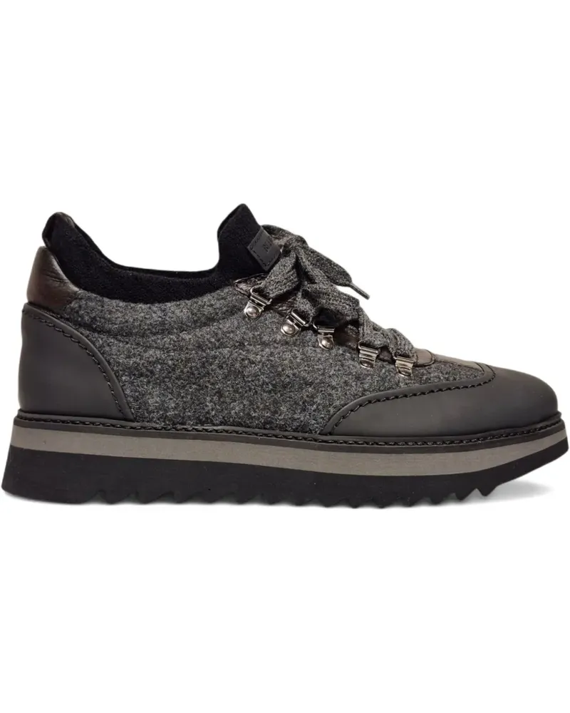 Barrett Flatform-Sneakers mit Kontrasteinsätzen - Braun Braun