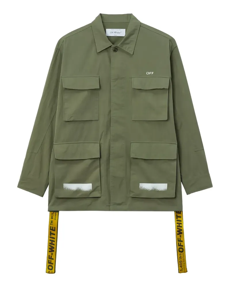 OFF-WHITE Jacke im Military-Look - Grün Grün
