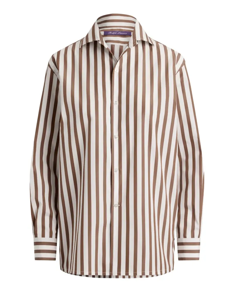 Ralph Lauren Gestreiftes Hemd - Weiß Weiß