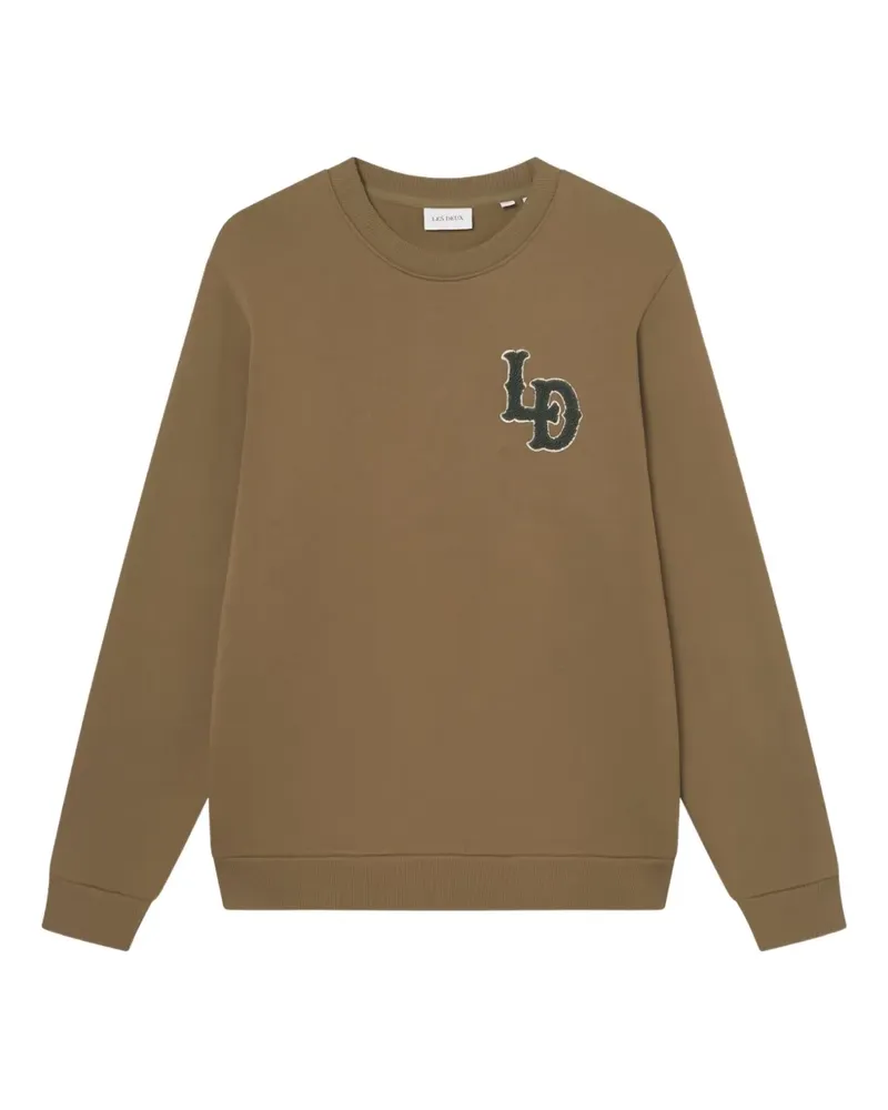 LES DEUX patch brady sweatshirt - Braun Braun