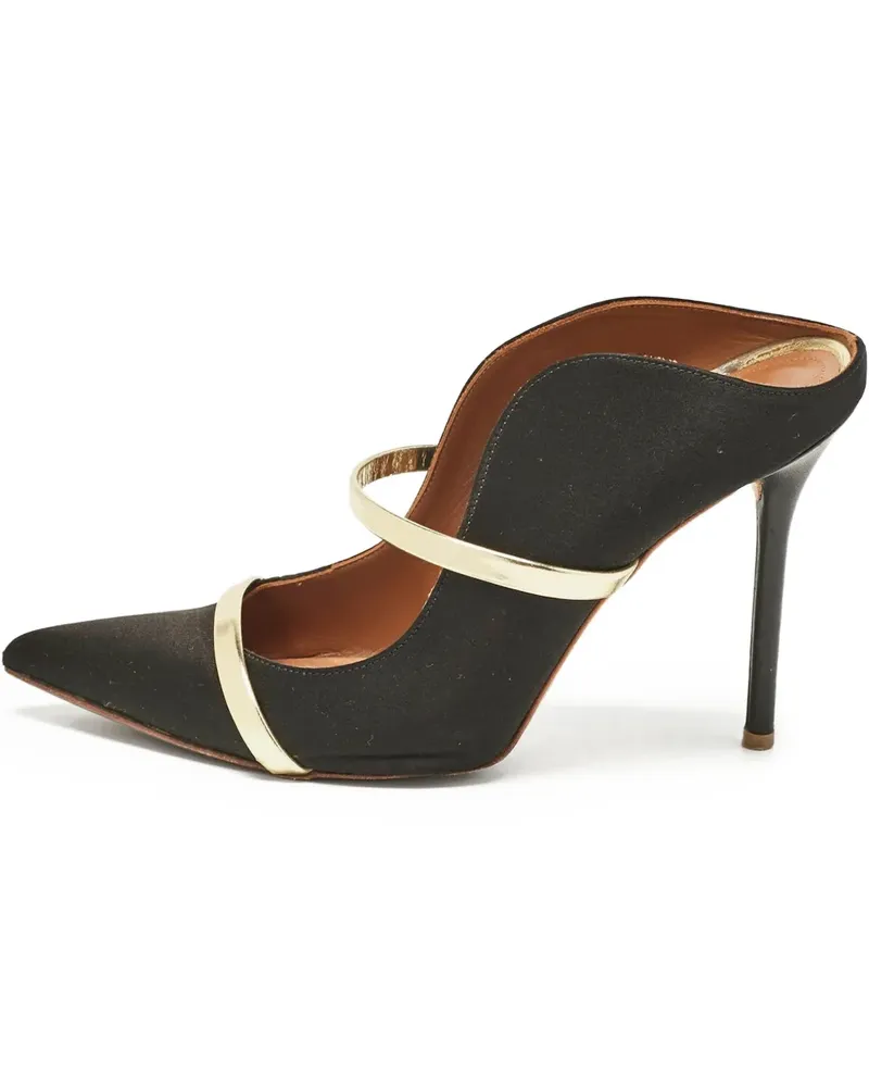 Malone Souliers Pre-owned Maureen Mules mit spitzer Kappe 110mm - Schwarz Schwarz