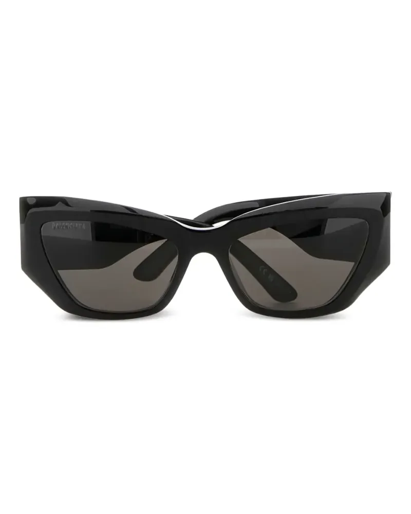 Balenciaga Sonnenbrille im Cat-Eye-Design - Schwarz Schwarz