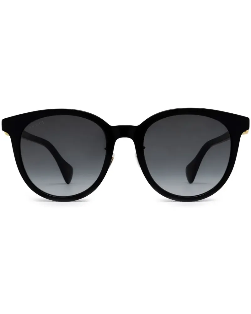 Gucci Sonnenbrille mit Cat-Eye-Gestell - Schwarz Schwarz