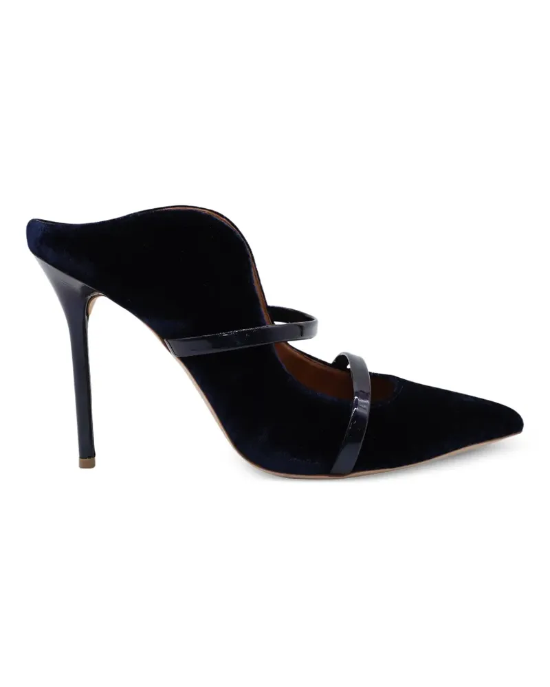 Malone Souliers Maureen wavy-topline mules - Blau Blau