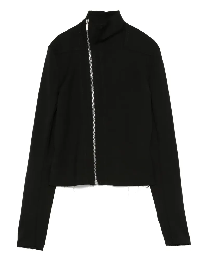 Rick Owens Jacke mit Stehkragen - Schwarz Schwarz