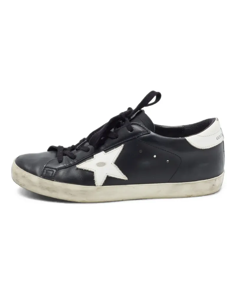 Golden Goose Superstar star-patch sneakers - Schwarz Schwarz