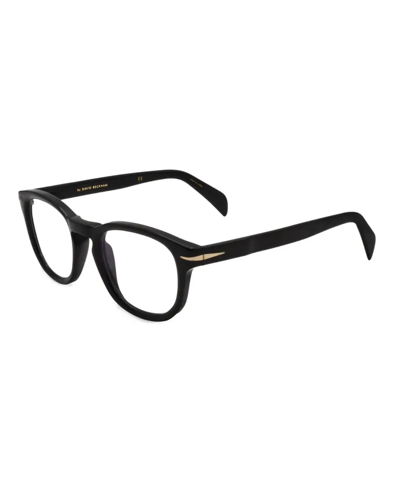 EYEWEAR by DAVID BECKHAM Brille mit geometrischem Gestell - Schwarz Schwarz