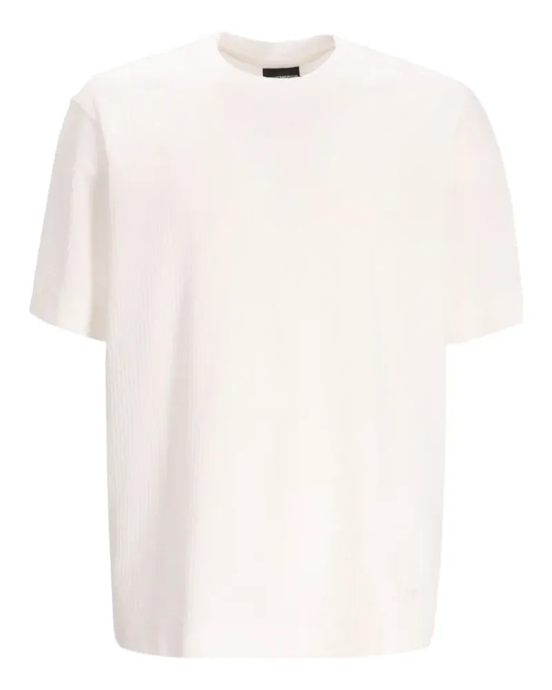 Emporio Armani T-Shirt mit Rundhalsausschnitt - Weiß Weiß