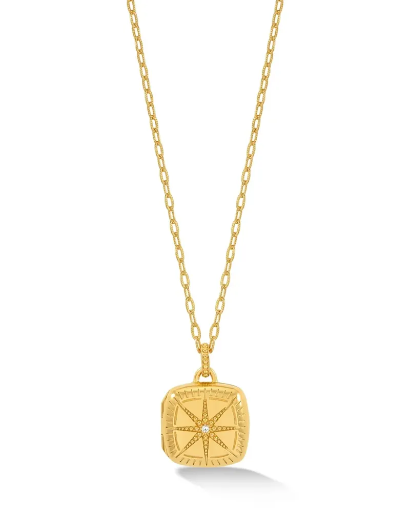 Dower & Hall Stellar Halskette mit Anhänger - Gold Gold