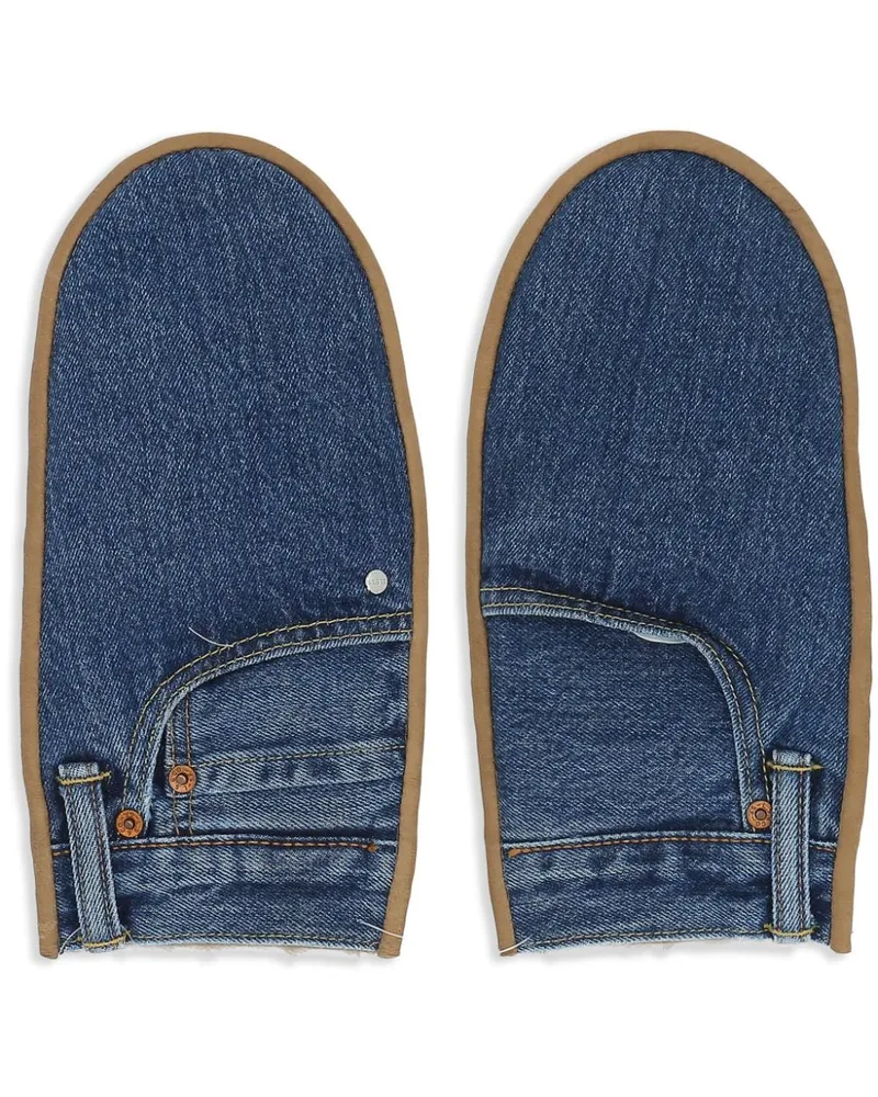 BLESS Handschuhe mit Einsätzen - Blau Blau
