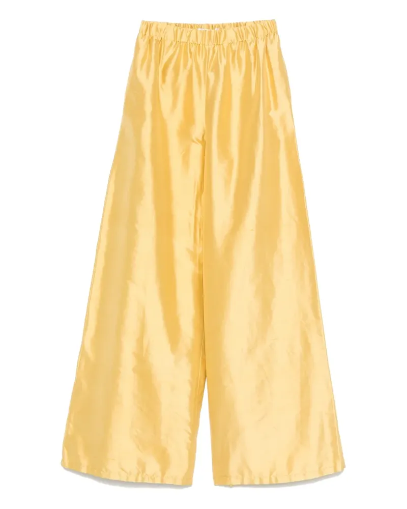 SPORTMAX Hose aus Seide - Gelb Gelb